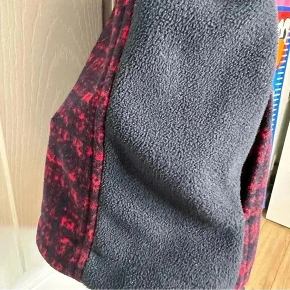 Northern Reflections Vest Fleece Red & Black Size Extra Large - Picture 2 of 16